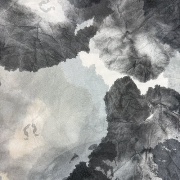 Lululemon Power Y Gray Abstract Tank Top.  Yoga, Built in Bra.  Size women's 10 - Picture 10 of 10